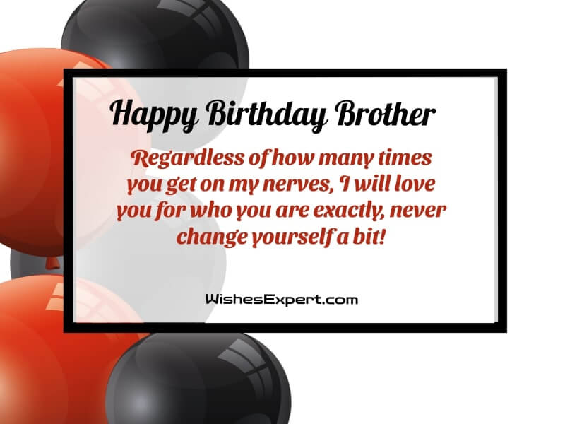 happy birthday brother from sister