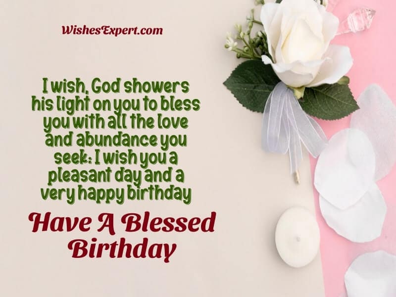 religious birthday wishes for sister