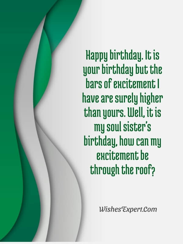 soul sister birthday quotes