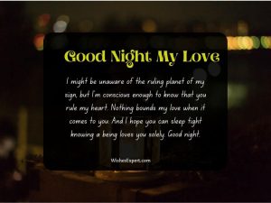 Good Night Paragraphs For Her For Sweet Dreams