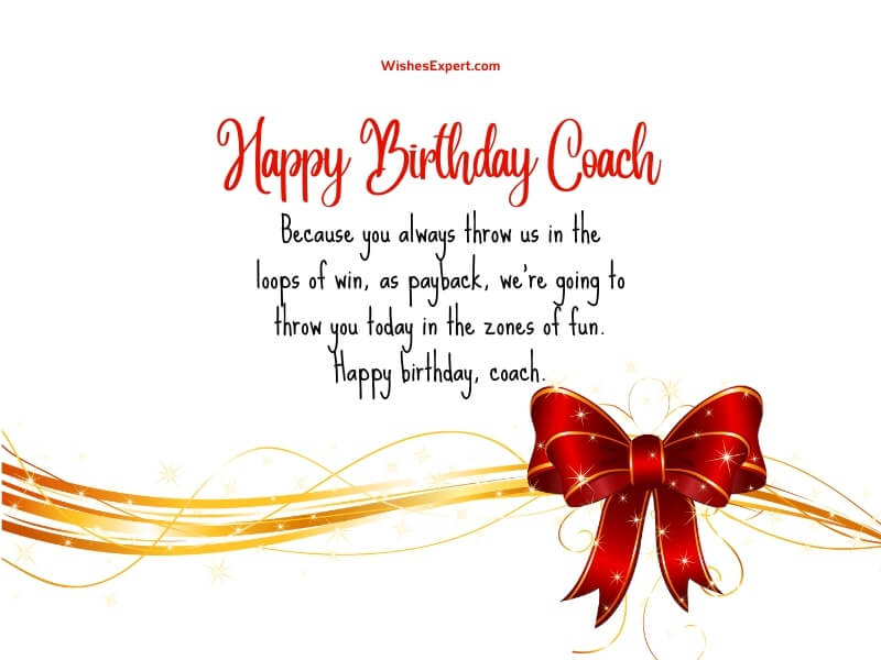 25+ Best Birthday Wishes And Messages For Coach – Wishes Expert