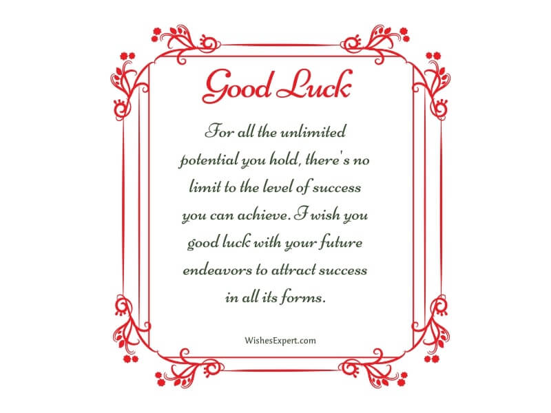 25 Good Luck With Your Future Endeavors Wishes