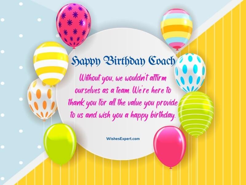 happy birthday coach