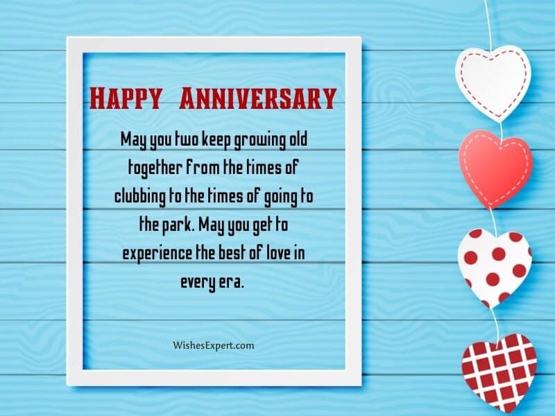 wedding anniversary message for couple