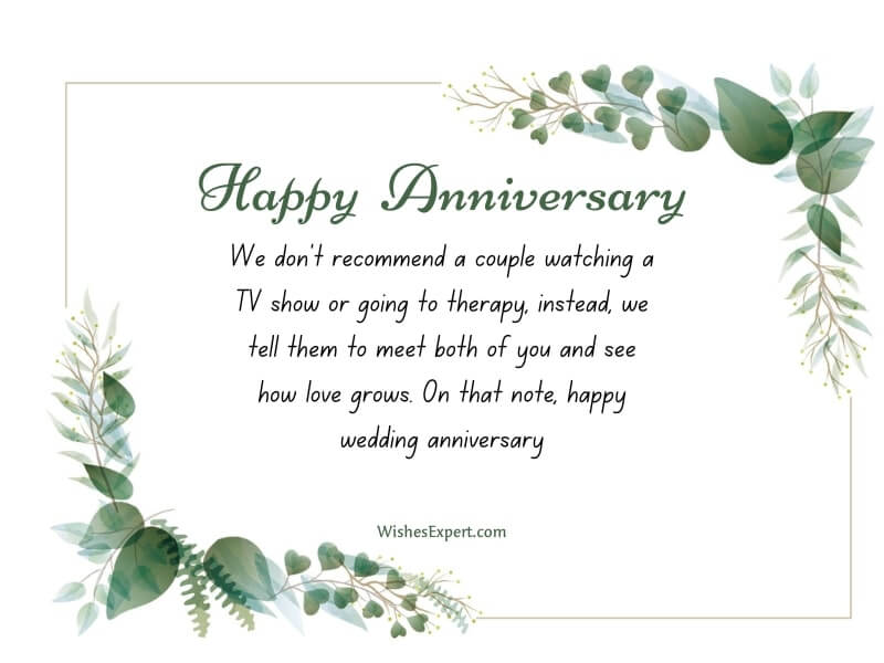 50+ Best Wedding Anniversary Wishes For Couple