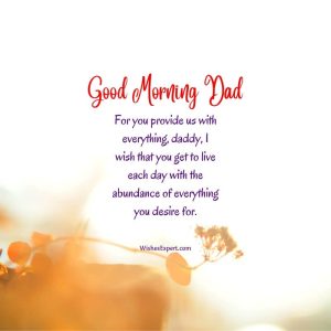 25 Best Good Morning Messages for Dad