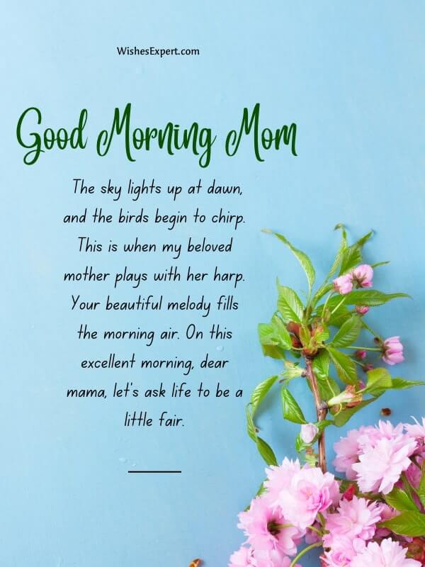 Good Morning Wishes for Mom