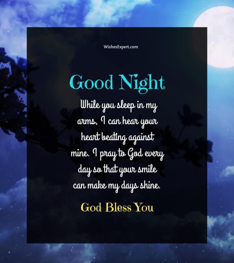 30+ Good Night Prayer Messages