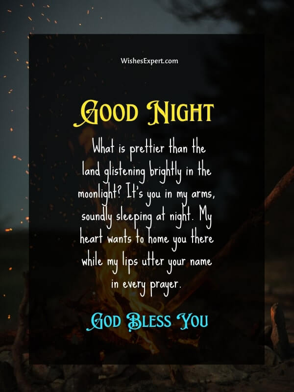 Good Night, Prayer for My Love