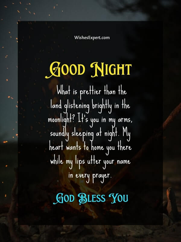 30+ Good Night Prayer Messages