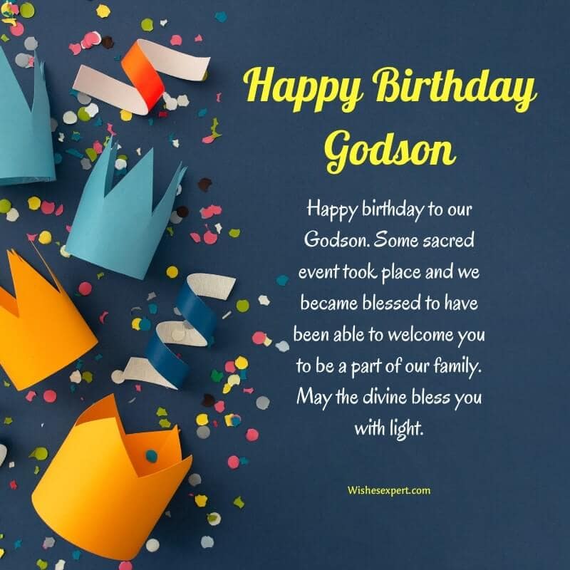 Happy Birthday Godson