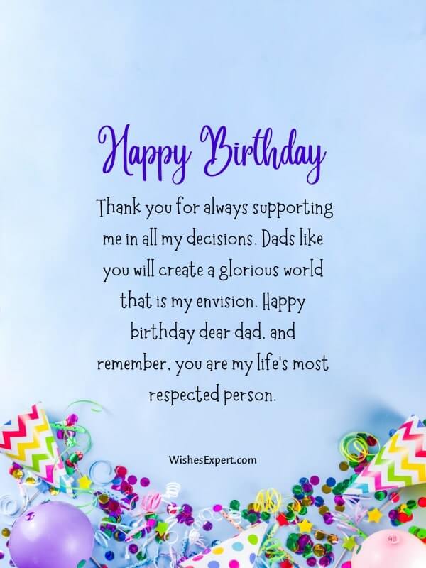 20+ Respectful Birthday Wishes for Respected Person