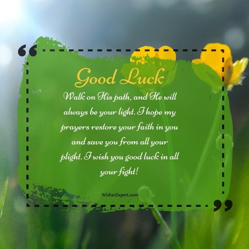 Prayer for Good Luck