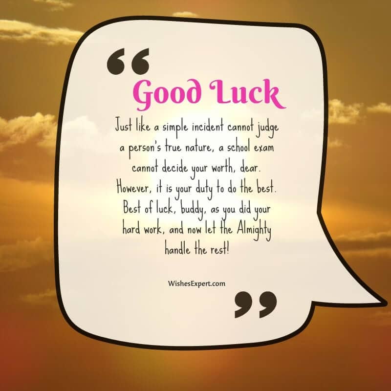 Prayer for Good Luck