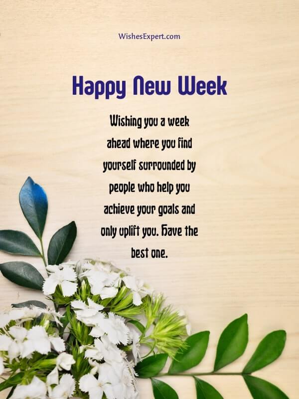 25+ Happy New Week Wishes and Messages – Wishes Expert