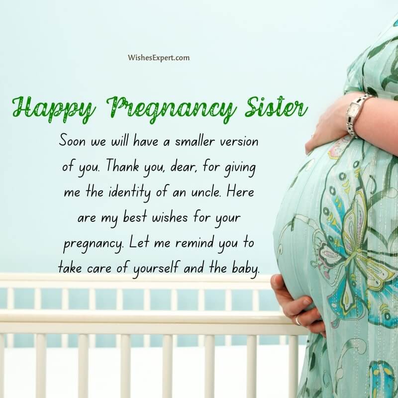 20 Amazing Pregnancy Wishes For Sister