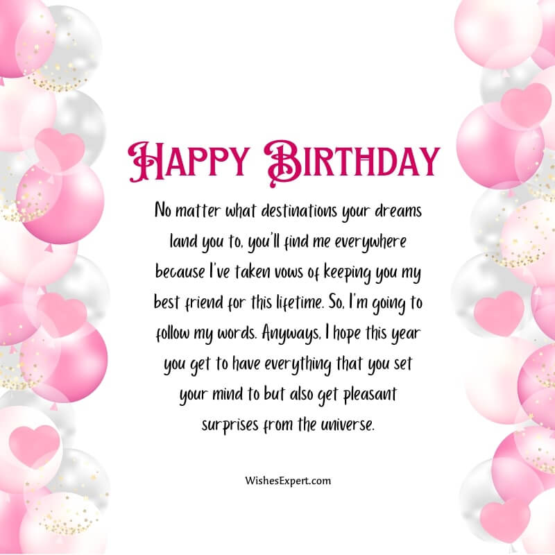 Funny Birthday Wishes For Best Friend Paragraph