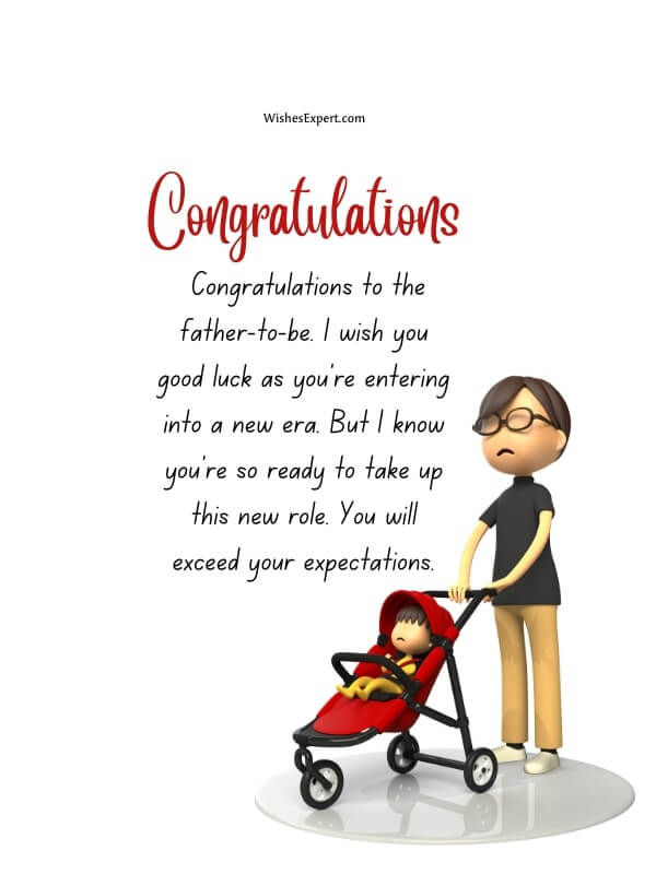 Congratulations Cards Messages For Father To Be