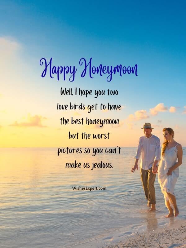 Funny Honeymoon Wishes