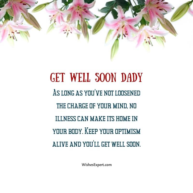 Get Well Soon Daddy Quotes