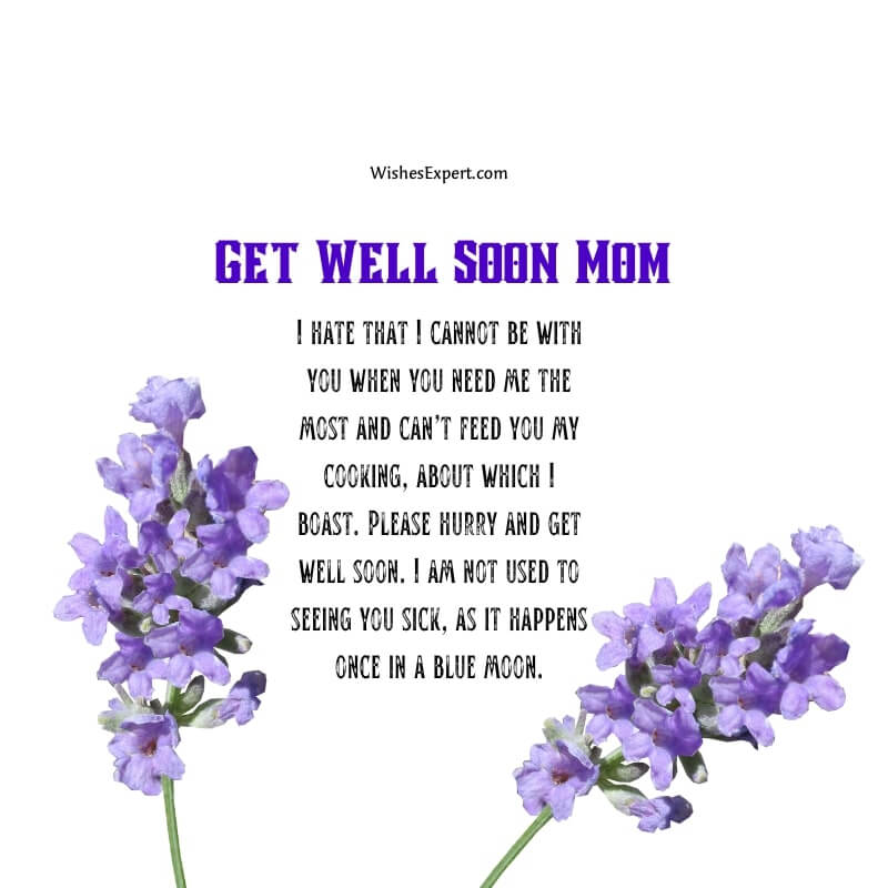 Get Well Soon Wishes For Mother