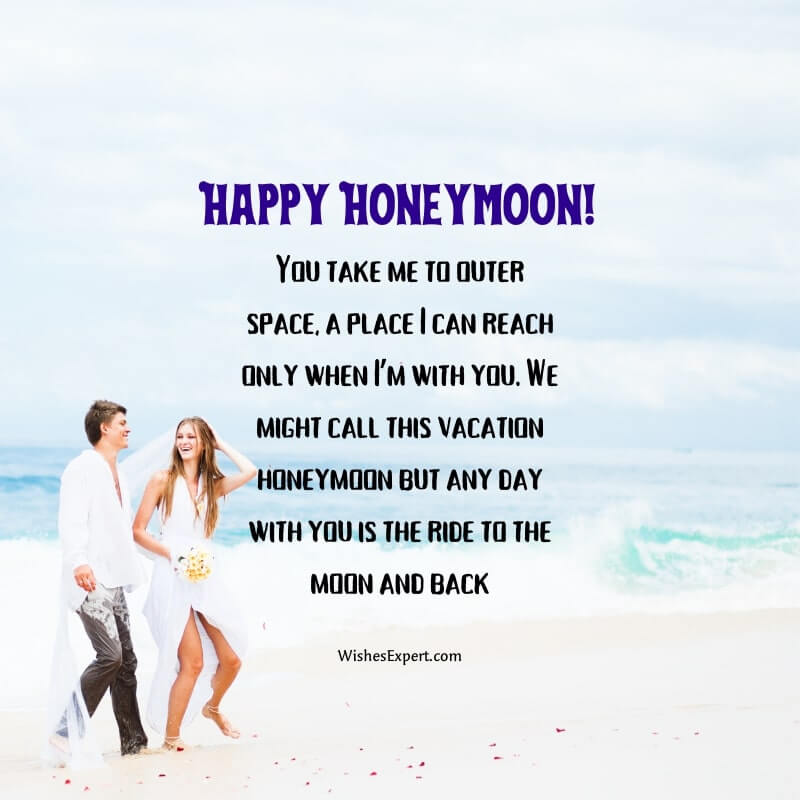 27+ Best Honeymoon Wishes and Messages For Newly Married Couple