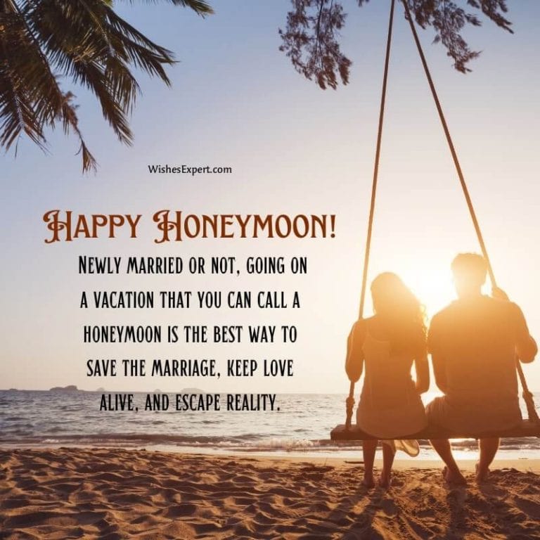 27+ Best Honeymoon Wishes and Messages For Newly Married Couple