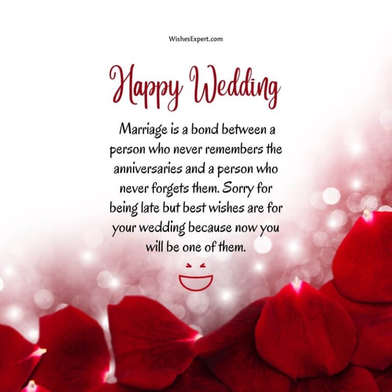 28 Belated Wedding Wishes and Messages