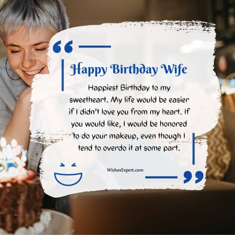 25+ Funny Birthday Wishes For Your Wife