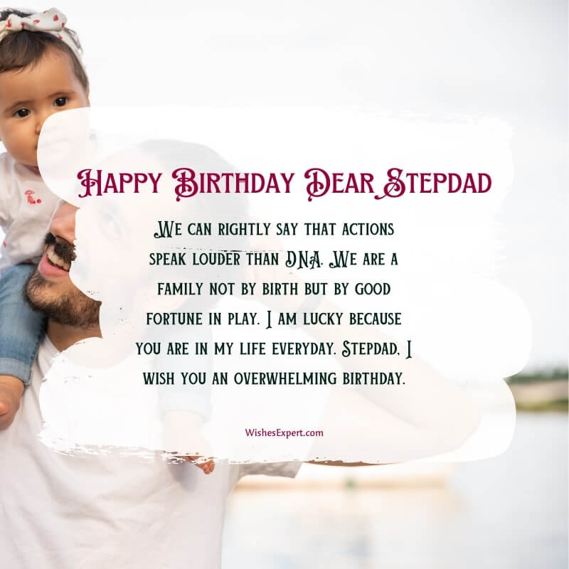 Birthday Quotes For Stepdad From Son 