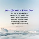 25+ Heartfelt Birthday Wishes For Uncle In Heaven