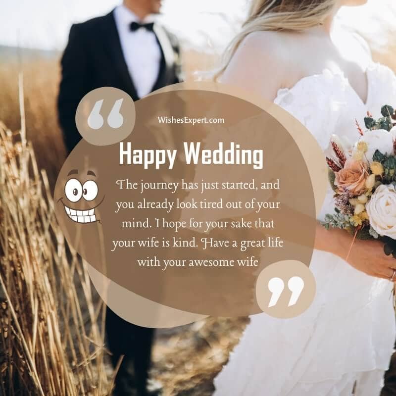 35+ Funny Wedding Wishes And Messages – Wishes Expert