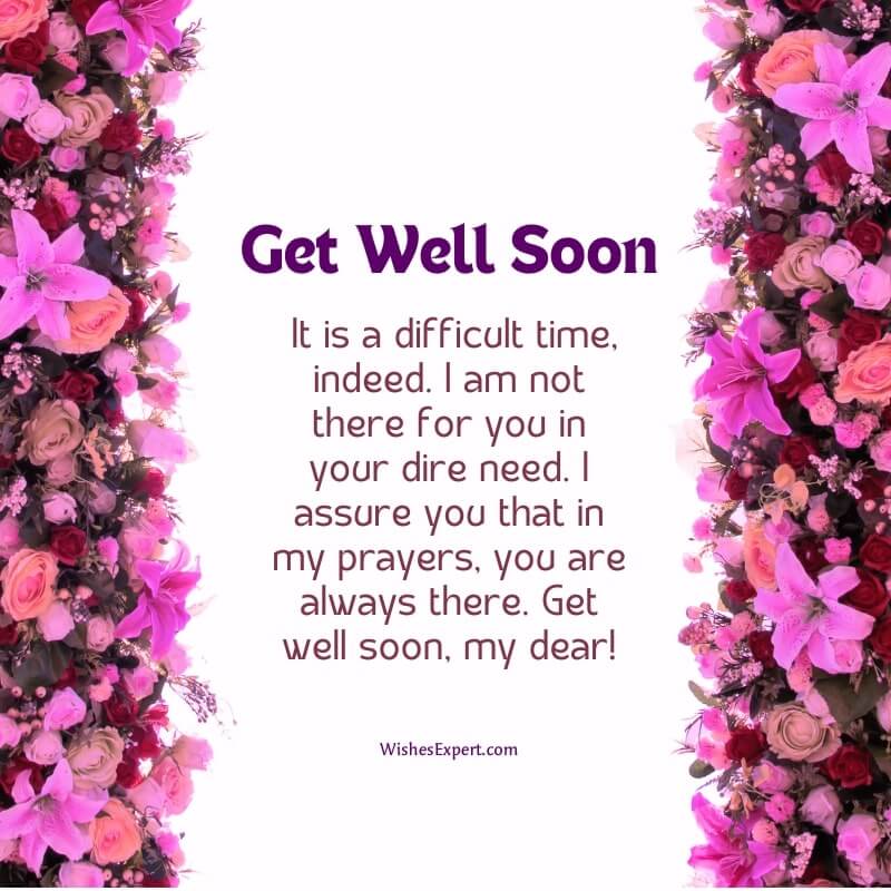 get well soon messages for loved ones