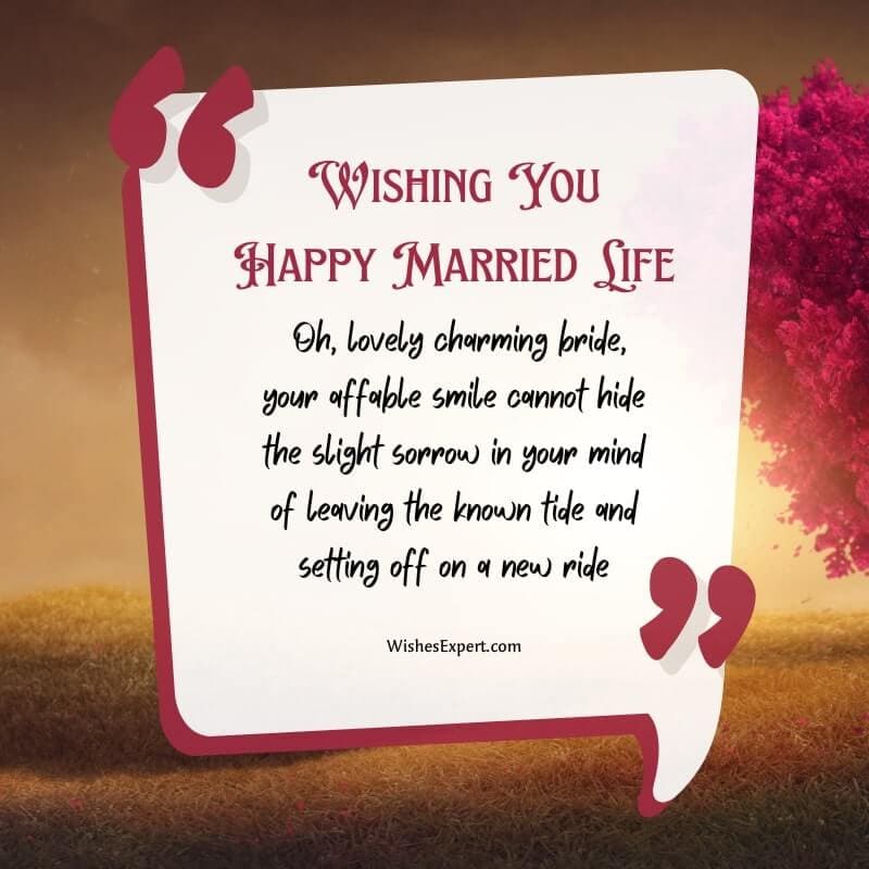 Heartfelt Wedding Wishes For The Beautiful Bride