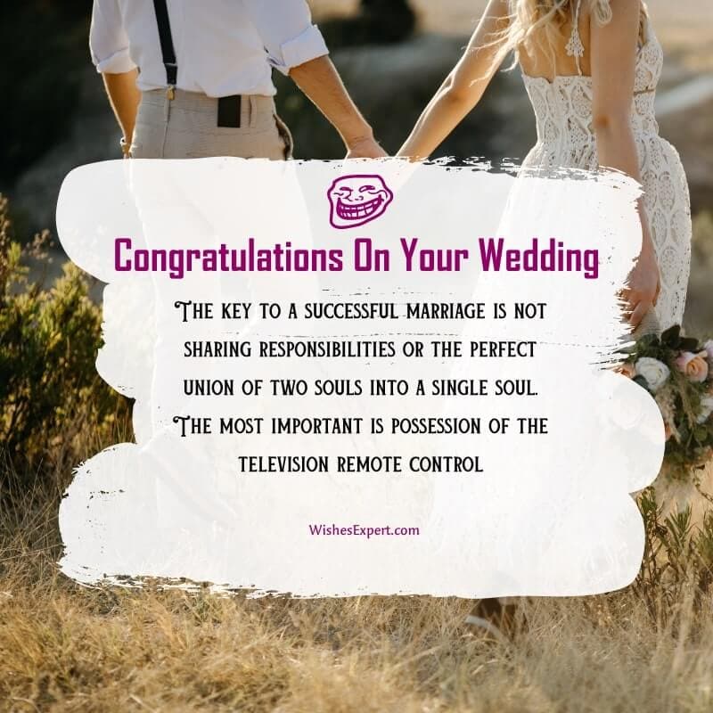 35+ Funny Wedding Wishes And Messages – Wishes Expert