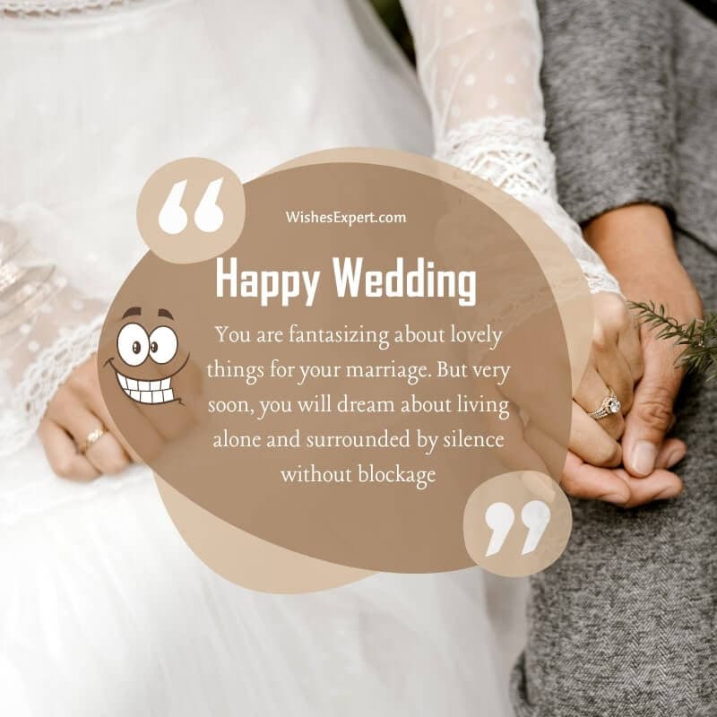 Silly Wedding Congratulations