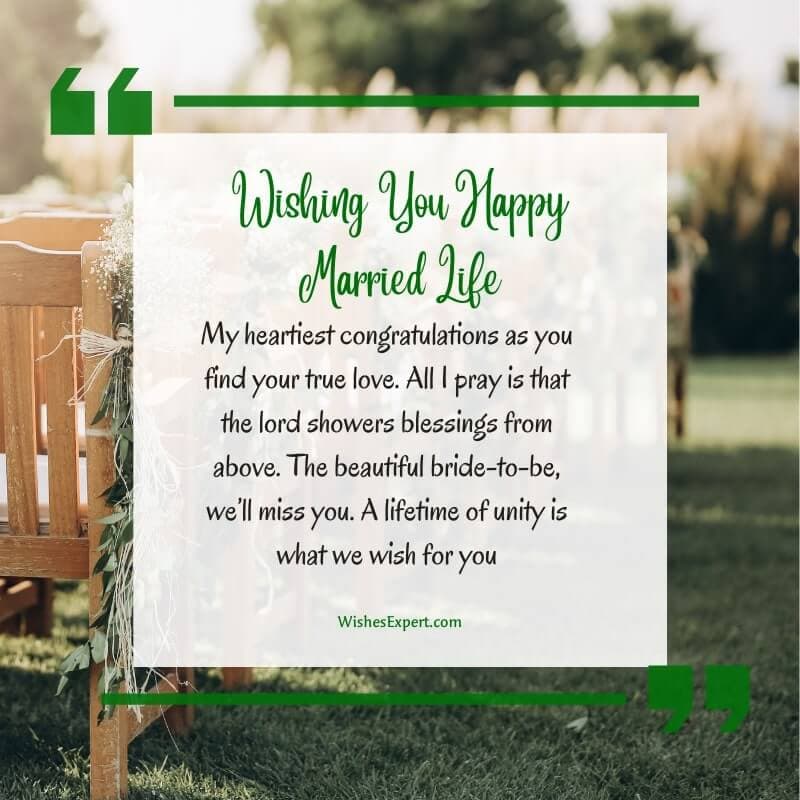 Touching Wedding Messages For The Bride-to-Be