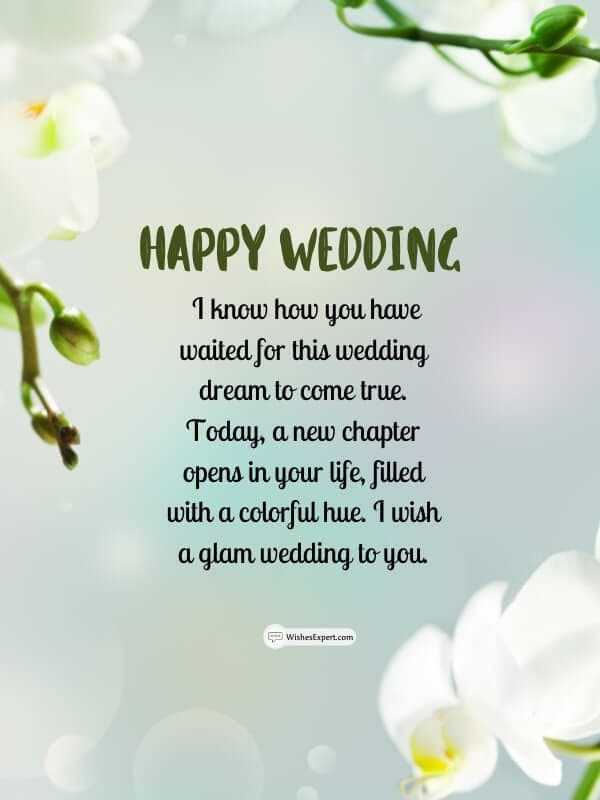 Wedding Congratulations Messages For A Family Member
