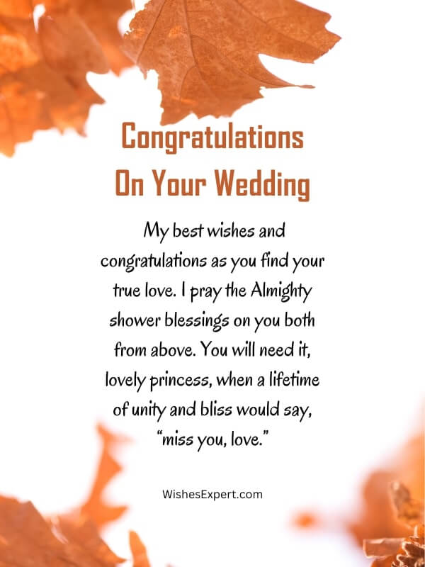 Witty Wedding Wishes   
