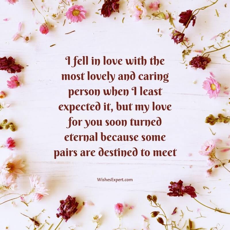 unexpected love quotes for him