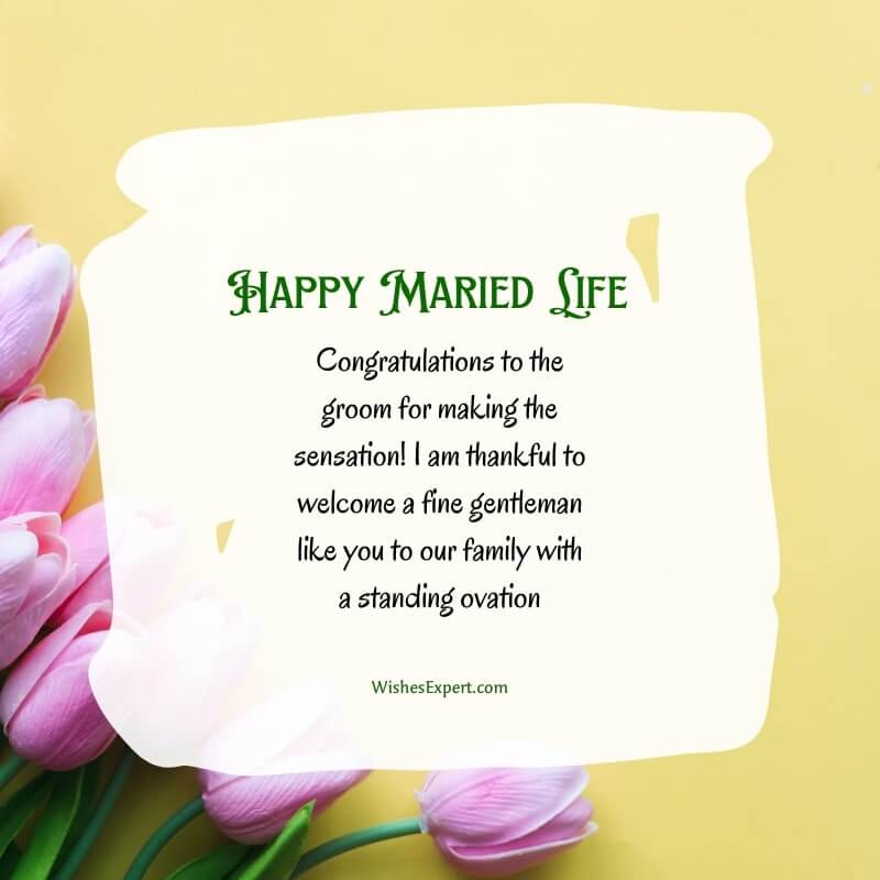 Heartfelt Wedding Wishes For The Groom