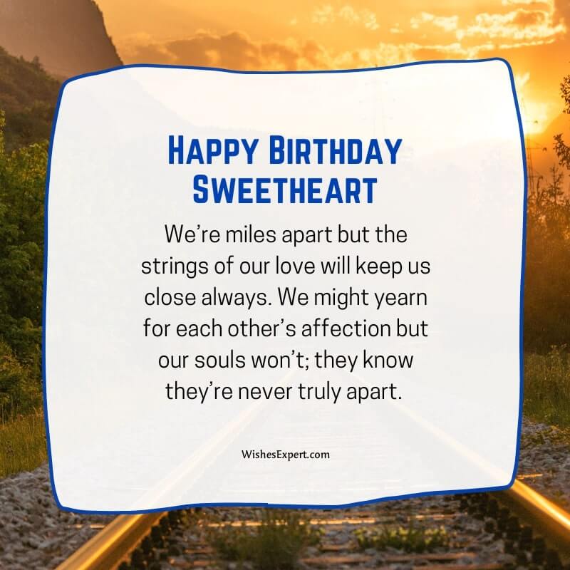 32 Emotional Long Distance Birthday Wishes For Boyfriend 8977