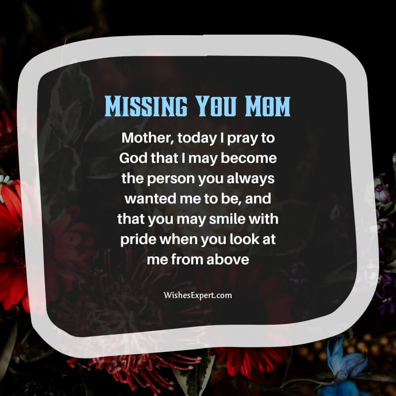 20 Touching Death Anniversary Quotes For Mother