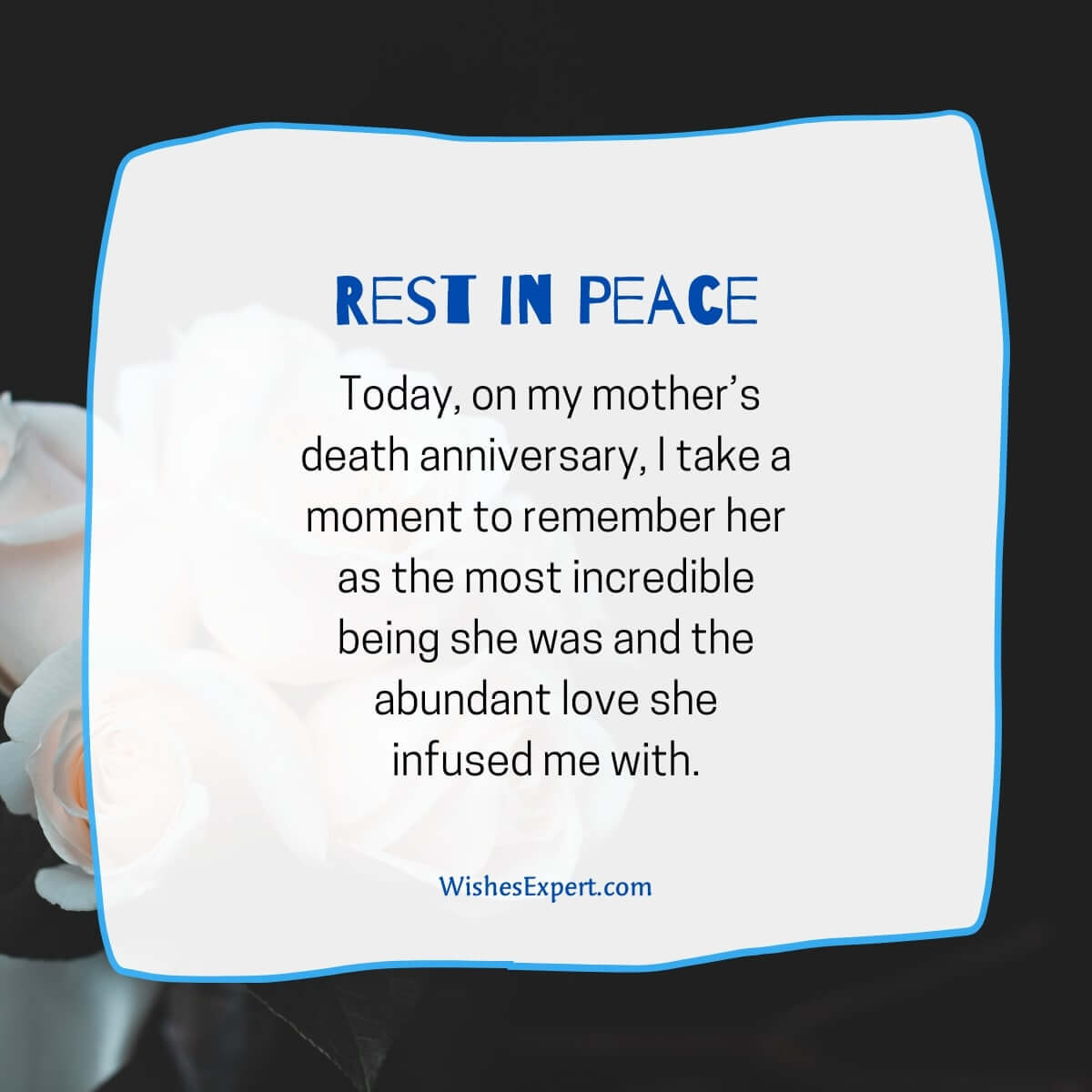 20 Touching Death Anniversary Quotes For Mother