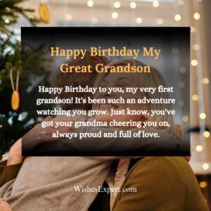 50 Joyful Birthday Wishes For The First Born Grandson