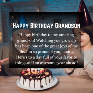 50 Joyful Birthday Wishes For The First Born Grandson