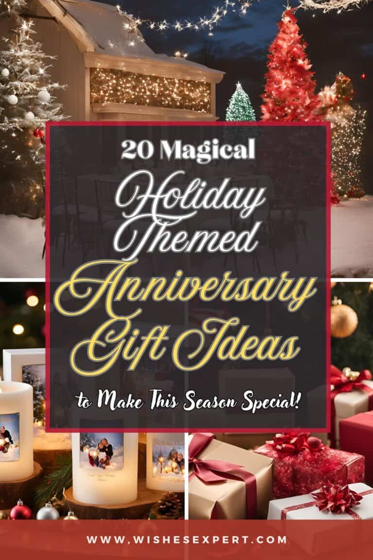 20 HolidayThemed Anniversary Gift Ideas